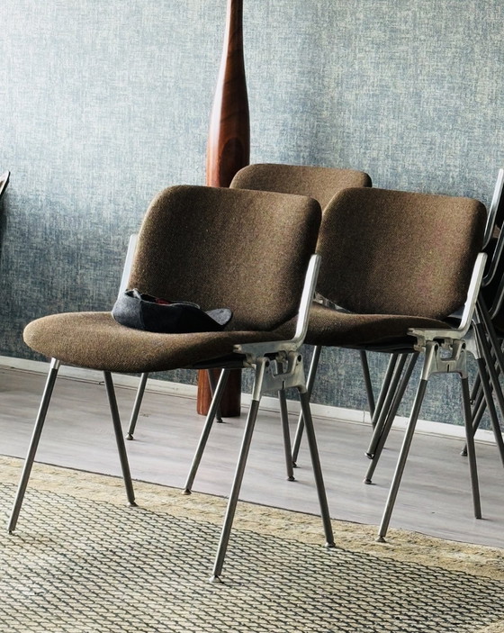 Image 1 of 3x Sedie Castelli DSC 106 d'epoca di Giancarlo Piretti