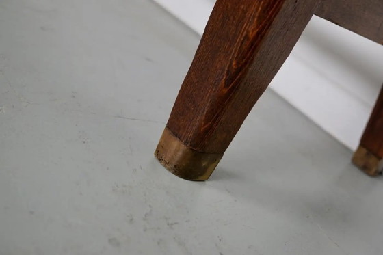 Image 1 of Tavolino rustico antico da fattoria francese in legno di olmo, inizio XX secolo