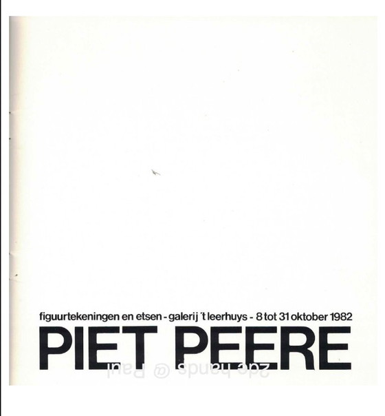 Image 1 of 🇧🇪 Painting "Linde" - PIET PEERE 1982 - 106x145cm
