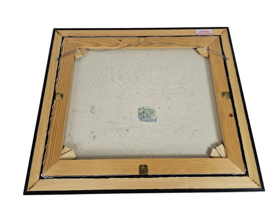 Image 1 of B. (Benjamin) Lang - Ohne Titel - Abstrakt - Acryl auf Leinwand - signiert - 1970er Jahre