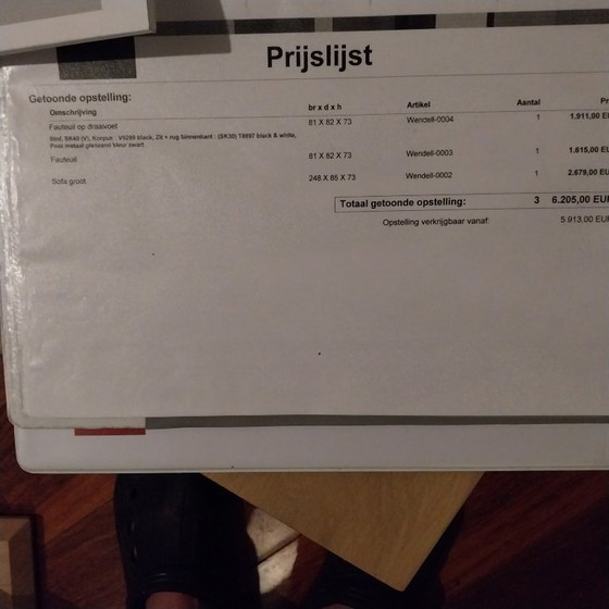 Image 1 of NEW Designer-Sofa-Garnitur von W.Schillig