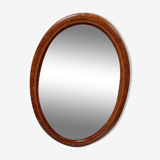 Image 1 of Miroir Art Déco Ovale (67x45cm)