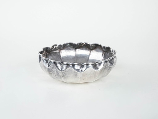 Bol en métal, design italien, années 1960, fabriqué en Italie