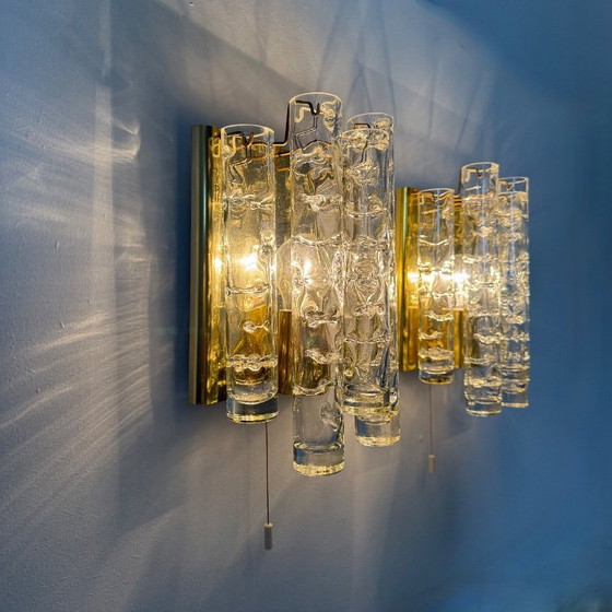 Image 1 of Paire d'appliques Doria Leuchten, 1970