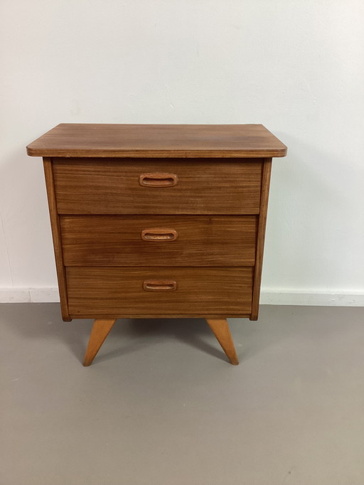 Vintage Teak Drawer Cabinet 1960s