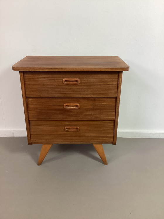 Image 1 of Vintage Teak Drawer Cabinet 1960s