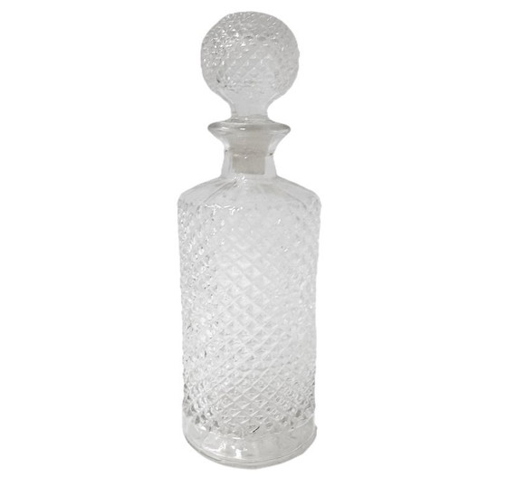Image 1 of Decanter o caraffa in vetro trasparente vintage
