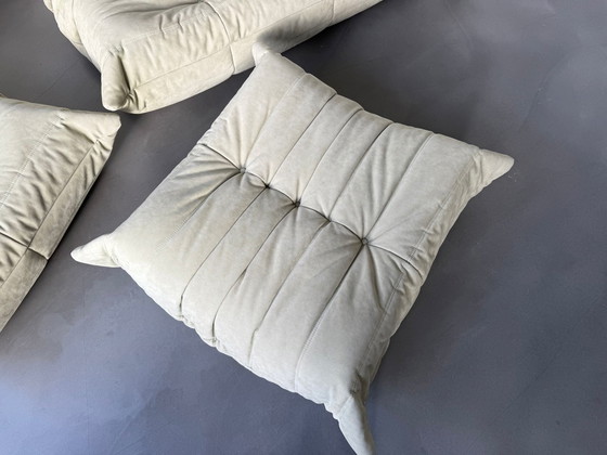 Image 1 of Ligne Roset Togo (set), almond alcantara