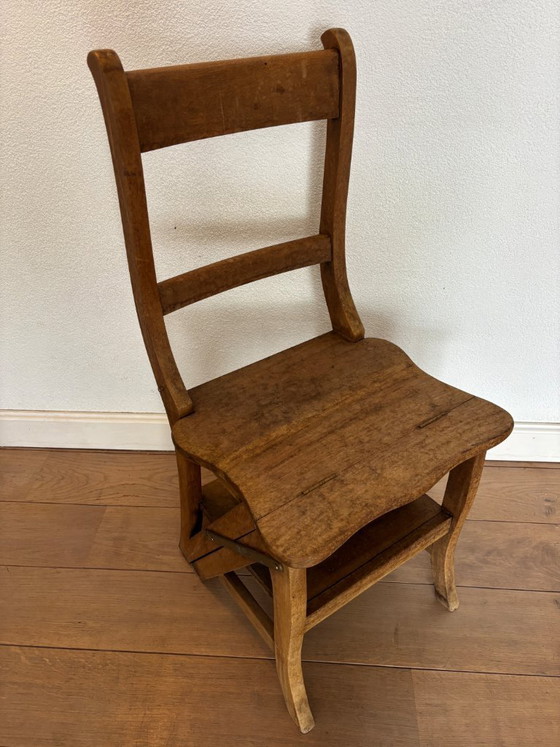 Image 1 of Silla de biblioteca / Escalera