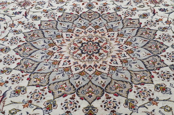 Image 1 of Tappeto persiano Kashan 4,02 x 3,00 Tappeto orientale pregiato n. 24637
