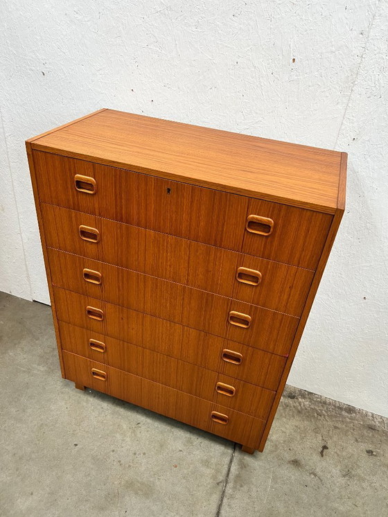 Image 1 of Vintage Midcentury Chest of Drawers, Smi Sweden, 1960s