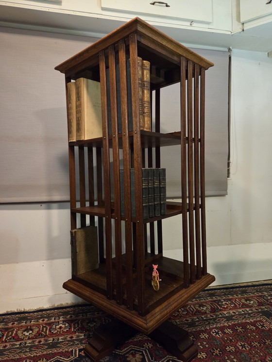 Image 1 of Antica libreria in rovere Art Déco