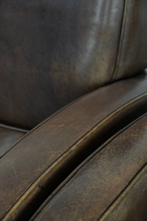 Image 1 of Elegante set di due poltrone in pelle di pecora