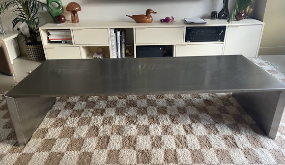 Image 1 of Tavolino da caffè in acciaio inossidabile