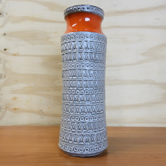 Image 1 of Vintage tall West Germany vase Carstens Tönnieshof (70s) / 1970s large W.Germany vase (Height: 40cm)