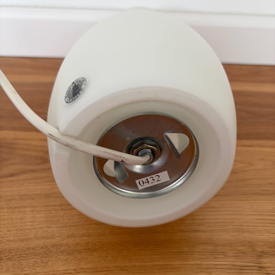 IKEA Mylonit Table lamp white opal glass, organic shape (photo 7 of 7)