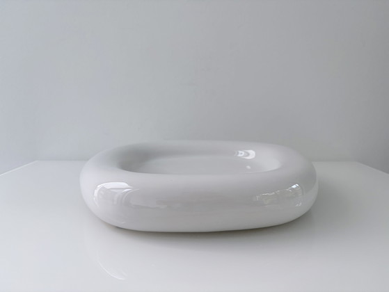 Ciotola in Ceramica Scultorea – Design Bianco Organico – Ciotole (photo 7 of 15)