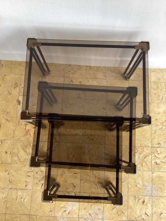 Image 1 of Vintage Italiaanse bijzettafels