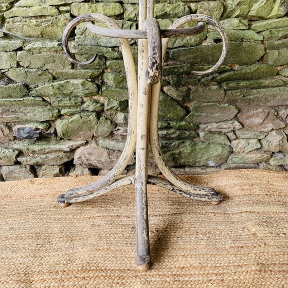 Image 1 of Perchero medio loro de madera curvada - Thonet - Modelo n°1