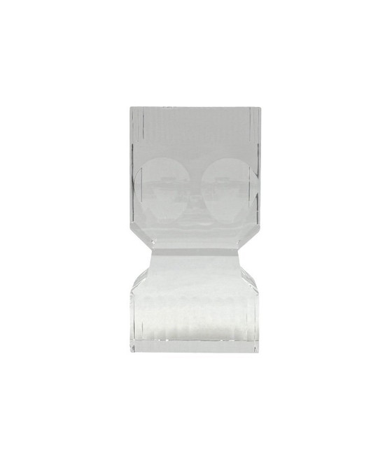 Image 1 of Sven Palmqvist, escultura moderna de vidrio, Orrefors Suecia 1971