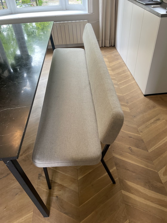 Image 1 of Conjunto de 3 sillas de comedor y banco de comedor Studio Henk
