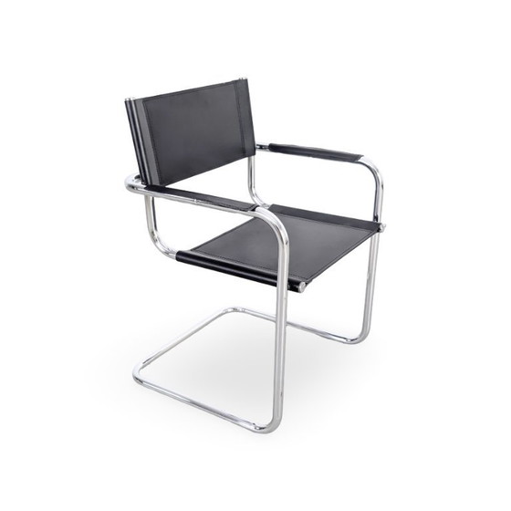 Image 1 of Sedia a sbalzo vintage, simile al design Bauhaus di Mart Stam Thonet.