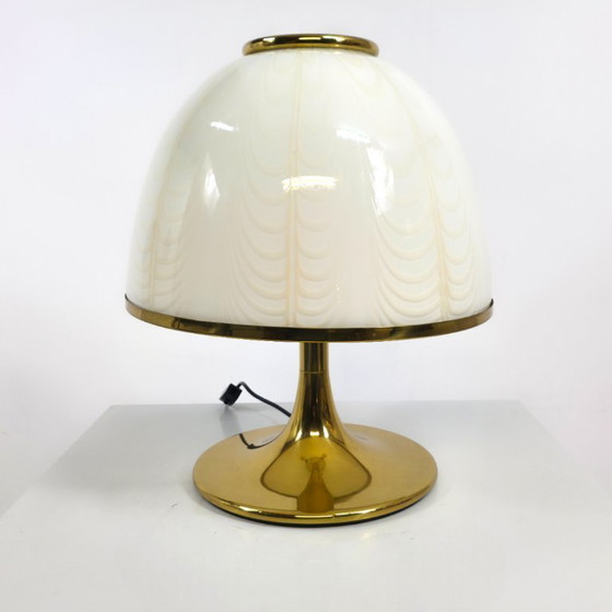 Image 1 of XL-Pilzlampe, 1960er/70er Jahre, Mazzega Murano, F. Fabbian