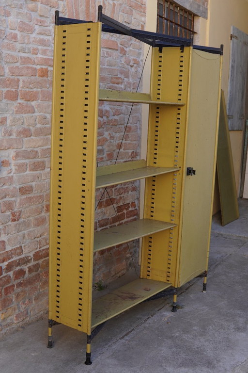 BBPR for Olivetti – “Spazio” Modular Bookcase, Italy, 1950s – boekenkasten, Iron