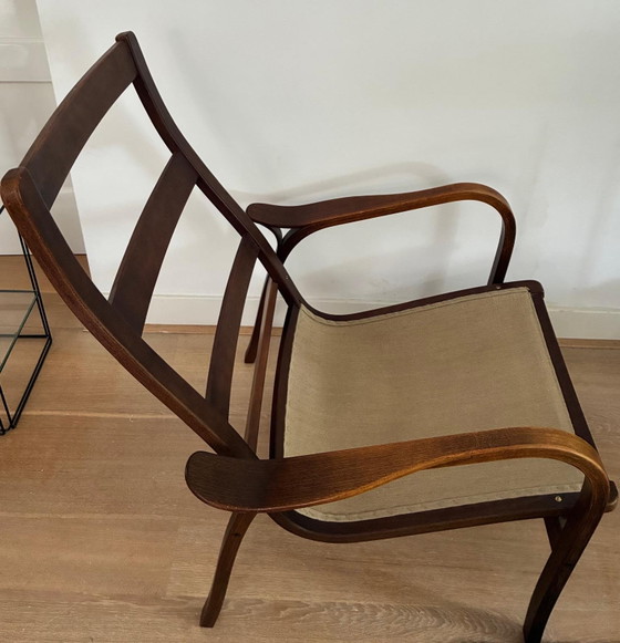 Swedese Fauteuil Yngne Ekstrom – Wood, Textile (photo 11 of 14)