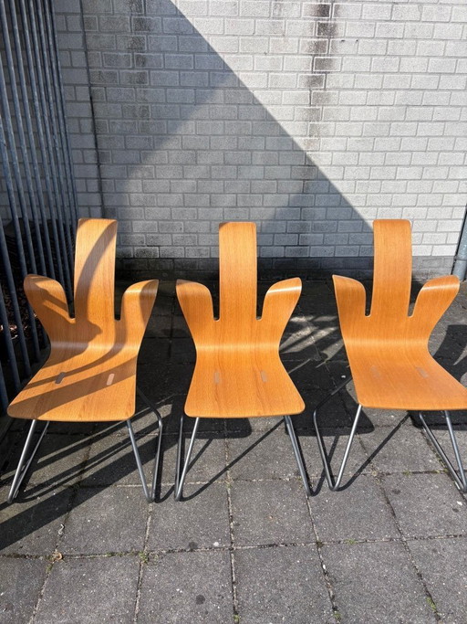 5x Variér-Stühle, entworfen von Peter Opsvik