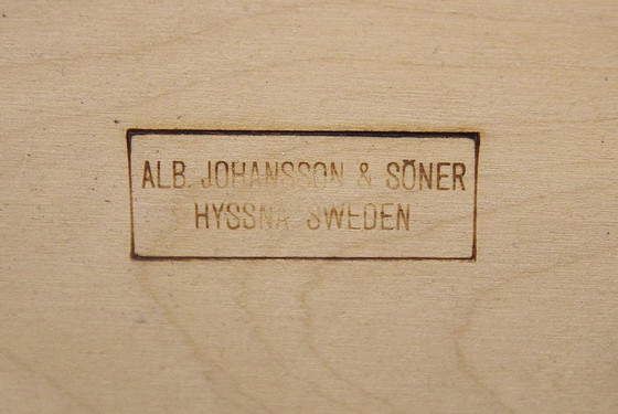 Rosewood Dining Chairs by Albin Johansson & Söner, Sweden, 1960s, Set of 4, Skai (photo 5 of 6)