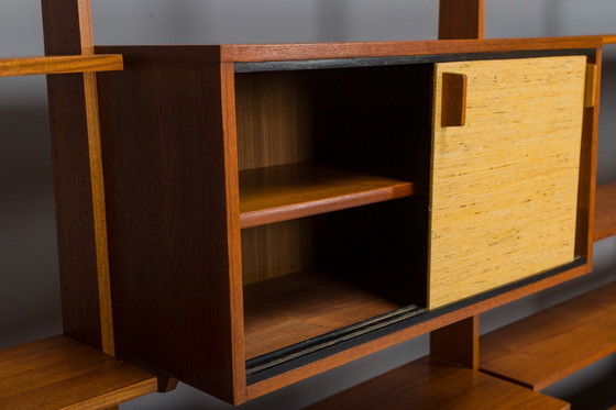 Image 1 of Mid-Century plankensysteem door Dieter Wäckerlin voor Behr, 1955