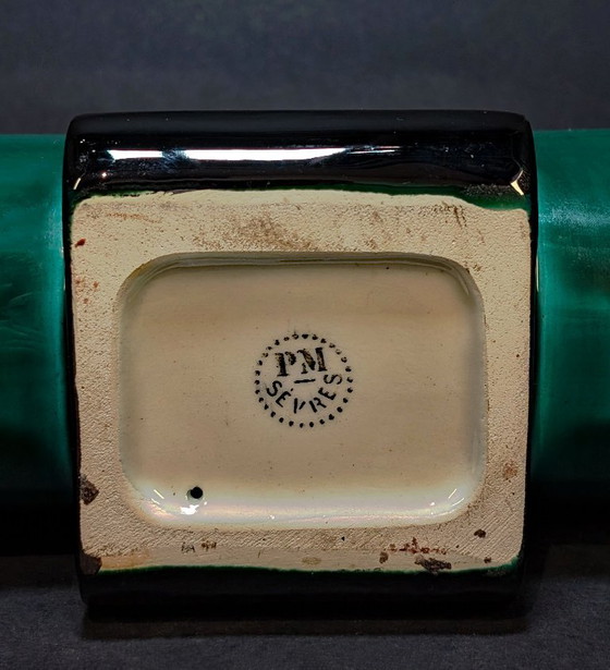 Image 1 of Antique ceramic planter by Paul Millet (Sèvres, France), 1950
