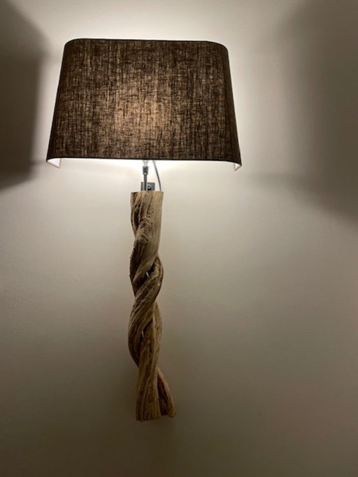 Wall lamp liana with shade