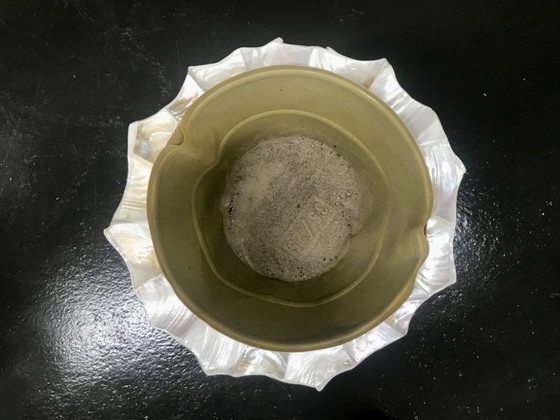 Image 1 of Radica Bowl Perlmuttmuschel Pflanzkübel Blumentöpfe Pflanzvase