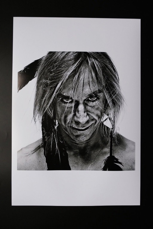 Iggy Pop - Fotografia in bianco e nero