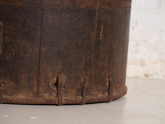Secchio in legno antico – Cina, circa 1900 – Oggetti decorativi, Wood, Iron, Rustic (photo 34 of 40)
