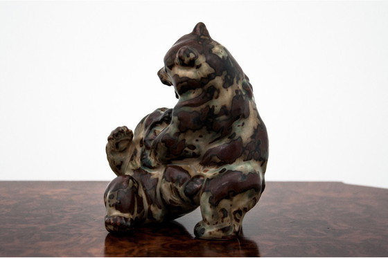 Image 1 of  zoom_in Bear figure, designed by Knud Khyn, Royal Copenhagen