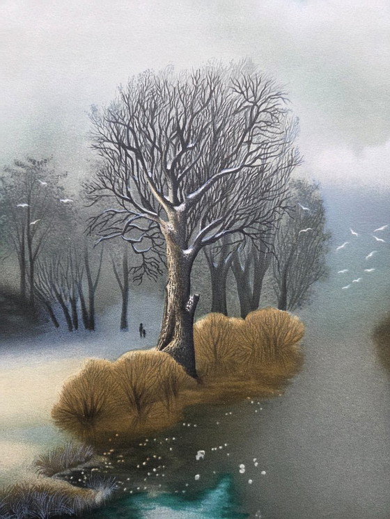 Image 1 of Degans Xavier (1949-) - Litografia Prova d'artista