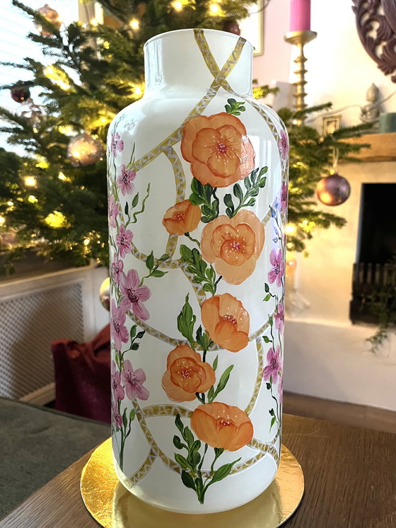 Image 1 of Handbemalte Vase