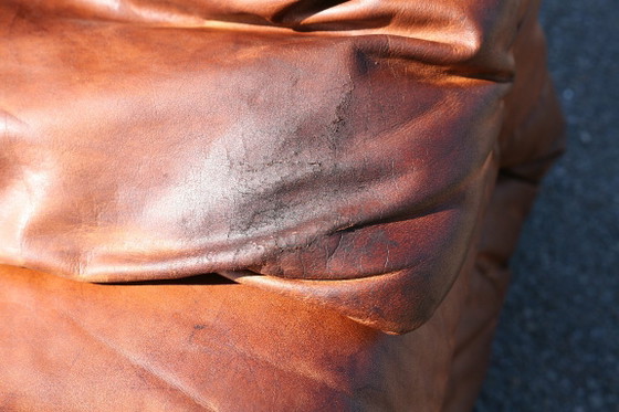 Canapé cuir vintage années 70 convertible – Canapés 2 places, Leather (photo 3 of 24)