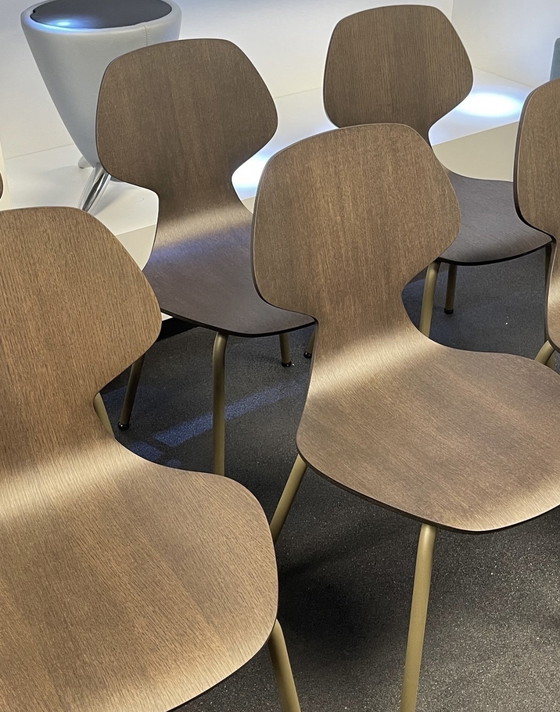 Image 1 of Leolux Pode Chiba Chairs Pure