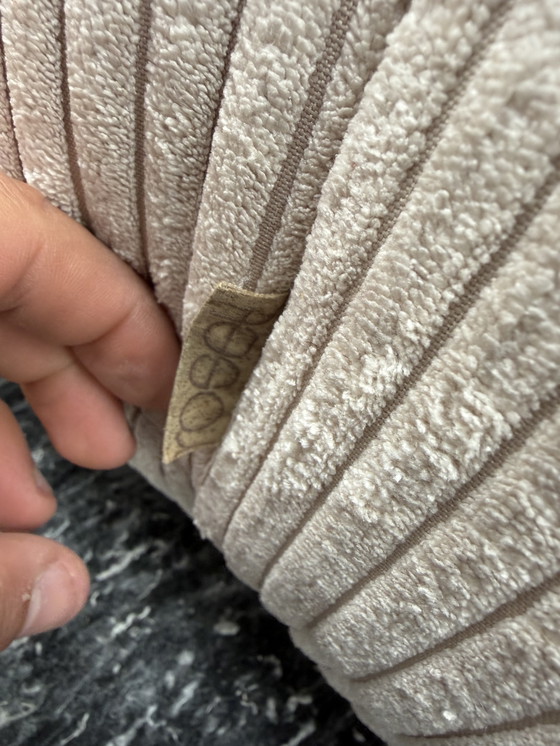 Image 1 of Ligne Roset Togo 2x 2-seater and 1x 3-seater in Beige Corduroy