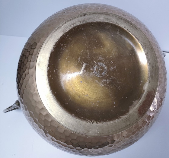 Image 1 of Gran jardinera Art Déco de latón