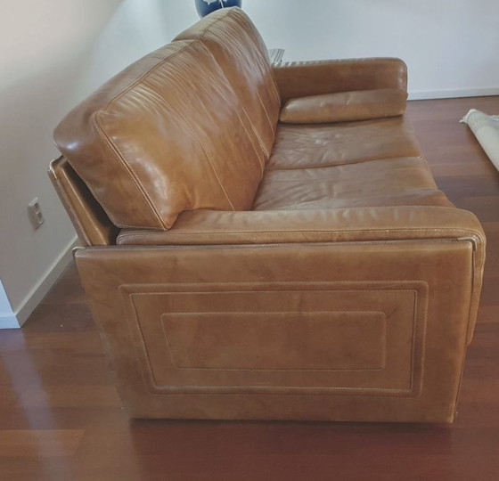 Image 1 of Baxter Arcon Italienisches Design Büffelleder Sofas Marco Milisich (2 Sitzer + 2,5 Sitzer)