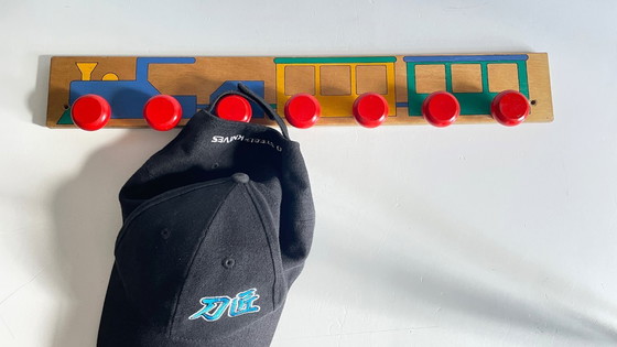 Image 1 of MANEGGIO IN LEGNO PER BAMBINI Anni '50-'60