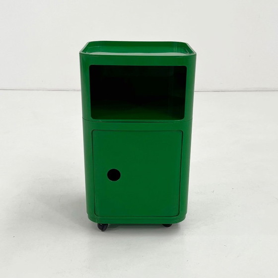 Mobile contenitore Componibili verde di Anna Castelli per Kartell, anni '70 – Armadi contenitori, Plastic (photo 2 of 8)