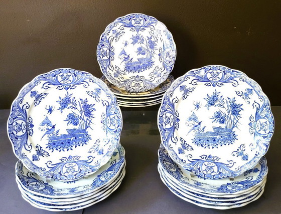 Image 1 of Boch decor DELFT servicio para 12 personas