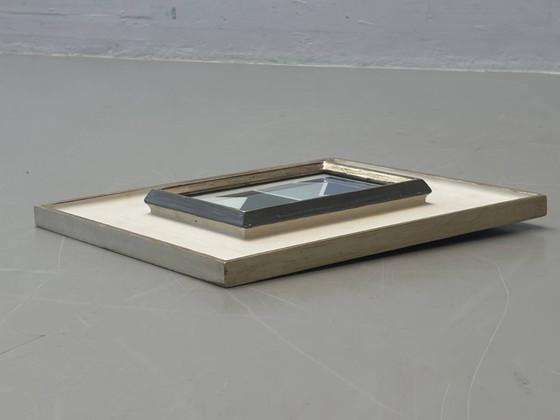 Image 1 of Geometrische compositie van Heijo Hangen, 1974