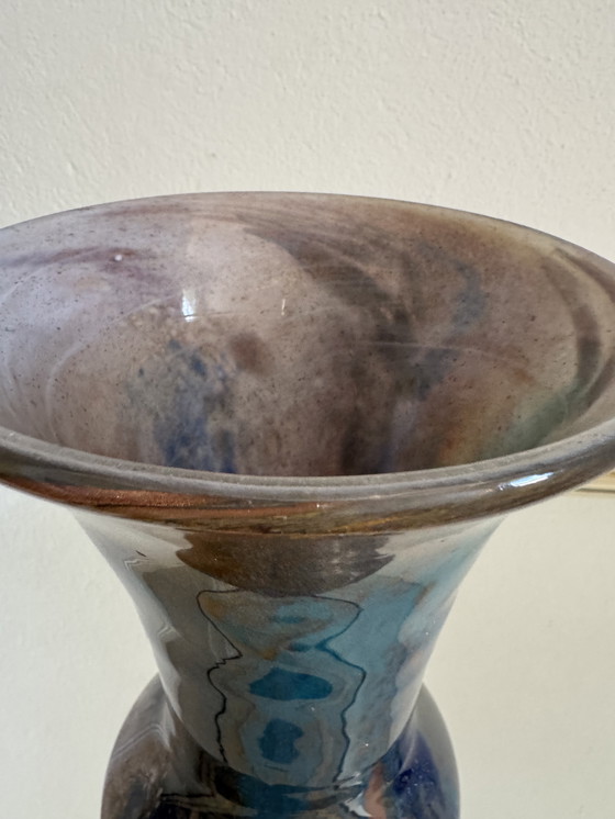 Image 1 of Jarrón de cristal de Murano de los años 80